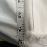 Vervet High Rise Cropped Raw Hem Wide Leg White Jeans Size 22W Photo 8