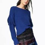 Ramy Brook  KAROLYN TWEED LACE-UP SHORT SKIRT IN MULTI TWEED NWT 6 small Photo 1