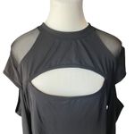 KILLSTAR ‎ Black Mini Dress Cut Out Cold Shoulder Mesh Gothic Plus Size 4XL Photo 3