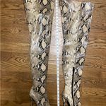 Jeffrey Campbell Snakeskin Over-the-Knee Boots Photo 11