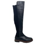 Stuart Weitzman  Over the Knee Adrina City Boots Black Leather Size 10.5 Photo 3