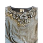 Women's Gray Muse Jersey‎ Knit T Photo 5