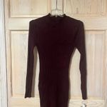 Burgundy sweater dress Purple Size M Photo 1