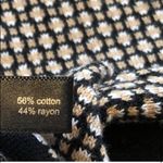 The Limited  black & tan crew neck sweater Photo 7