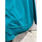 Dark Teal Woman’s Long Sleeve Top Size XL Green Photo 3