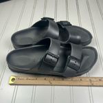 Birkenstock  Arizona Black EVA Slip-On Two-Strap Sandals Sz 9 Women’s S 8 Men’s Photo 9