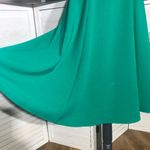 Black Halo NWOT Perth Dress Halter Full Swing Midi Fit-and-Flare Emerald Green 4 Photo 8
