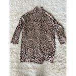 Victoria's Secret Leopard Print Pajama Sleep Shirt Dress L Womens Photo 3