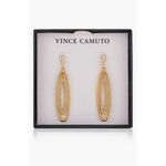 Vince Camuto 💕💕 Crystal Linear Drop Earrings ~ Gold NWT Photo 3
