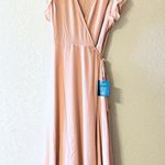 NWT lulus Blush Wrap Maxi Dress. Pink Photo 6