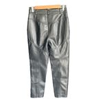 Wilfred x Aritzia - The Rebel Straight Leg Vegan Leather Utility Pant Sz 4 Photo 6