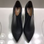 Tahari  Women’s Mario Black Soft Leather Stiletto Heel Ankle Booties Photo 1