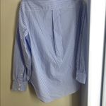 Rag and Bone Striped Button Down Shirt in Blue and White Photo 5