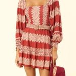 Hale Bob  Los Angeles GRAZIA mini off shoulder belted dress fall boho Photo 1