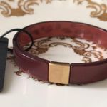 J.Crew  Tortoise Bracelet w/ Pink Rhinestones NWT Photo 1