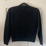 Vintage 1960’s beaded Lambs Wool Sweater size Small Black Photo 3