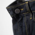 L'Agence L’AGENCE High Rise Gold Contrast Stitch Skinny Jeans in Dark Wash - Size 25 NWOT Photo 3