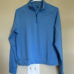 REI Coop Top Womens M Blue Active Pursuits Quarter Photo 0