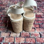 Dream Paris Dream Pairs Cream Wedge Sandals Photo 1