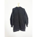 Free People Fresh Start Cardigan Size Medium Oversized Grey Oversize Button Knit Photo 11