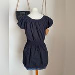 Panhandle Slim Lined Cap Sleeve Black Embroidered Dress, Size XL Photo 1