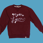 PacSun  LA Hearts burgundy ‘Moon Lover’ sweatshirt 🔥 Photo 0