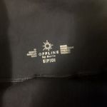 Aerie  offline high rise OG Foldover super flare black acid wash leggings  small Photo 2