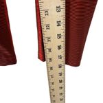 Nike  Women's Size Small Orange Pin Striped Fold Over Waistband‎ Capri Leggings Photo 8