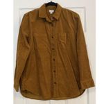 J Crew Corduroy Shirt Jacket Sz Small Golden Brandy Chore Coat Preppy Bonfire Brown Photo 0