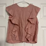 Karina Grimaldi  Olivia Linen Top Cheeky Pink Photo 1