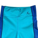 Jordan 🆕 Essential Blue Bike Activewear Workout Shorts Photo 4
