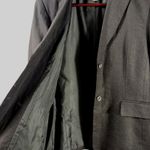 Talbots Vtg Petites Irish Linen Blazer Women's 10P 100% Linen Black Office Photo 8