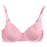 Natori  Bliss Perfection Balerina Pink Lace Underwire Bra 34C Style 721154 New Photo 0