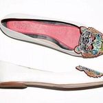 KENZO Paris Size 37.5 US 6.5 Brenda Tiger Ballerinas Flats Glossy Patent Leather Photo 0