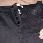 Refuge  black denim high waist shorts Photo 2