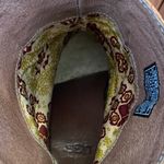 UGG Womens  Taryn Brown Leather Wedge Heeled Ankle Booties Boots size 7 Photo 7