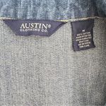 Austin Clothing Co Womens Blue Denim Blazer Casual Preppy Jean Jacket‎ Size M Size M Photo 4