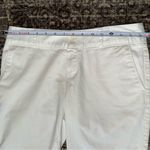 Lacoste  Women’s Size 38 4 White Cotton Bermuda Shorts Photo 4