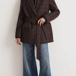 Madewell  Belted Wool Blazer Photo 0
