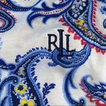 Ralph Lauren Lauren ‎ v-neck paisley dress small Photo 2