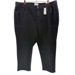 Lane Bryant NWT Mid Rise Boyfriend Fit Jeans Rhinestones 20P Photo 6