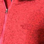 The North Face Crescent Hoodie Sweater Sweatshirt Womens XL Red 1/2 Zip Pullover Photo 1