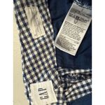 Gap  Pants Womens 0 Blue Plaid Skinny Ankle Curvy Workwear Academia Quiet Luxury Photo 2