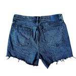Abercrombie & Fitch Jean Shorts Women’s 34 Black Denim 4.5” Cut Offs Slim Photo 1
