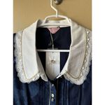 JEWELERY IN SUNRISE Lolita Classical Dress Navy with Seashell Print Size Small Blue Photo 2