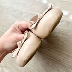 Kate Spade Eleni Flex Blush Pink Scalloped Leather Point Toe Ballet Flats 8.5 Photo 4