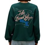 Daydreamer Beach Boys Pine Green Silver Anniversary BF Crew Size S New w/o Tag Photo 4