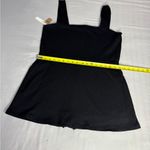 PINK - Victoria's Secret  Black Ribbed Tank Top Photo 7