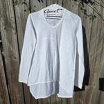 Wilt Long Sleeve Shrunken Boyfriend Top, White S Photo 3