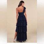 Lulus Elevated Vision Navy Blue One Photo 8